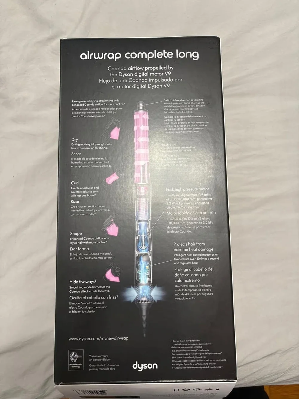 Dyson Airwrap Complete Long Strawberry Bronze Blush Pink - BRAND NEW